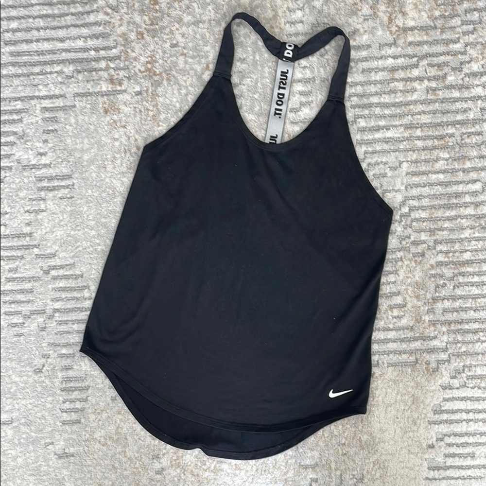 Nike Women's Black Racerback Tank Top